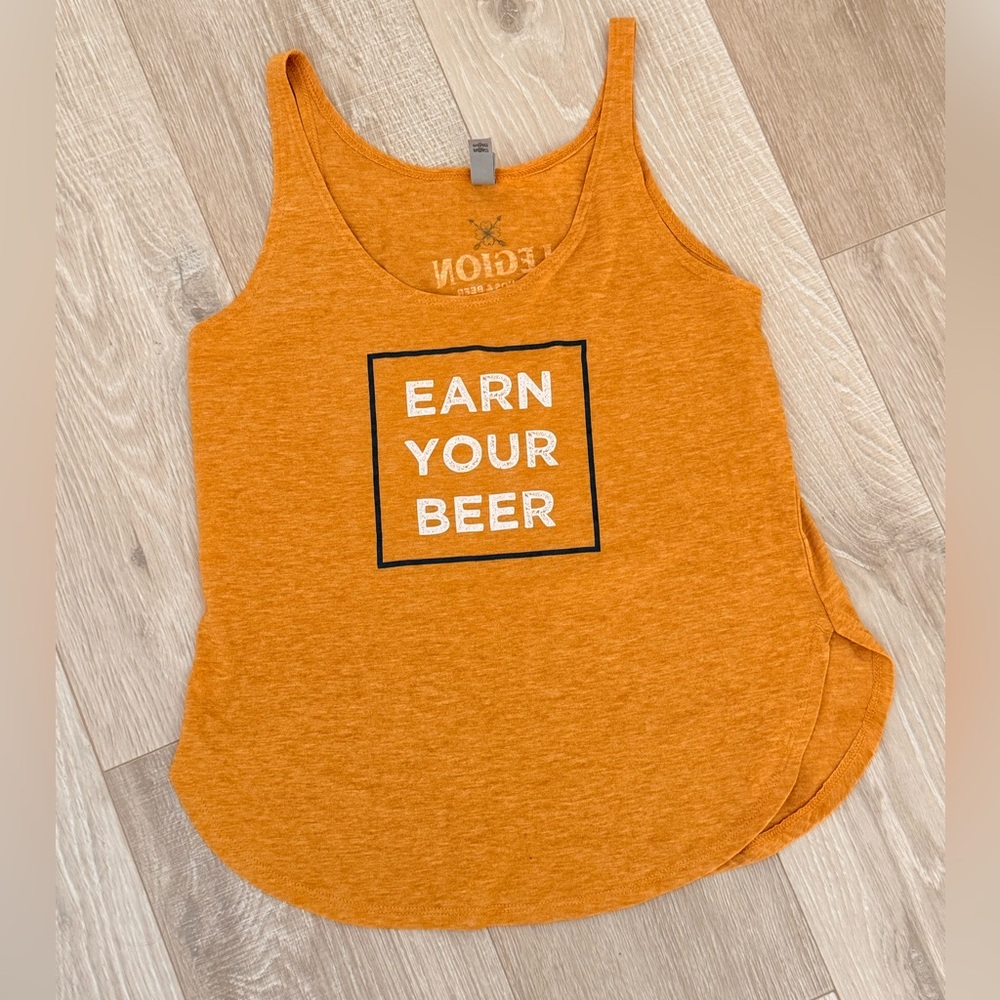 Legion Brewing tank Earn Your Beer slogan Small
